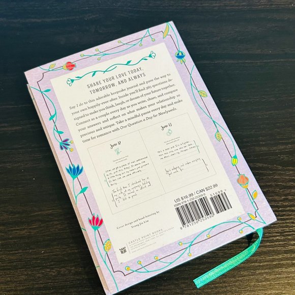 Paper Source One Question A Day For Newlyweds Book - Picture 2 of 3